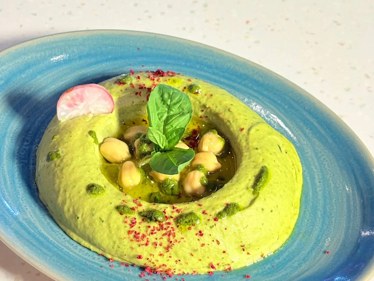 Basil Hummus