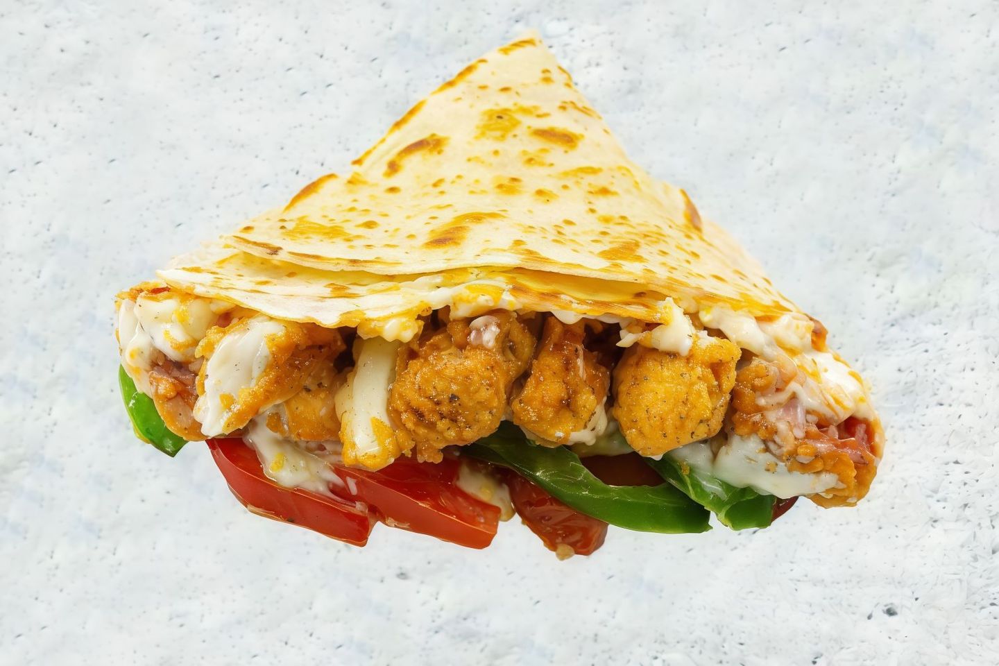Chicken  French Tacos With Cheese