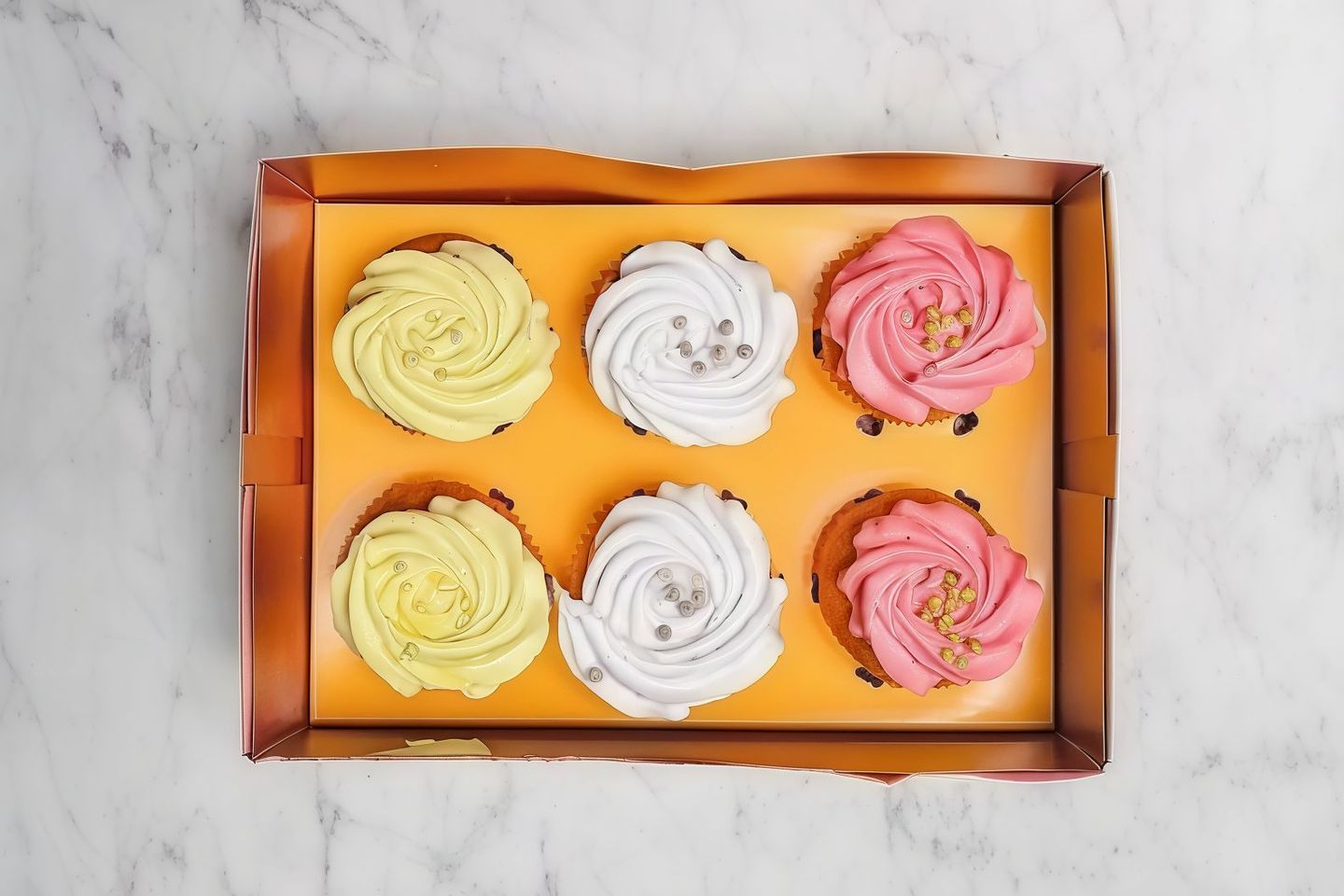 Blueberry Cupcake Box - Samll