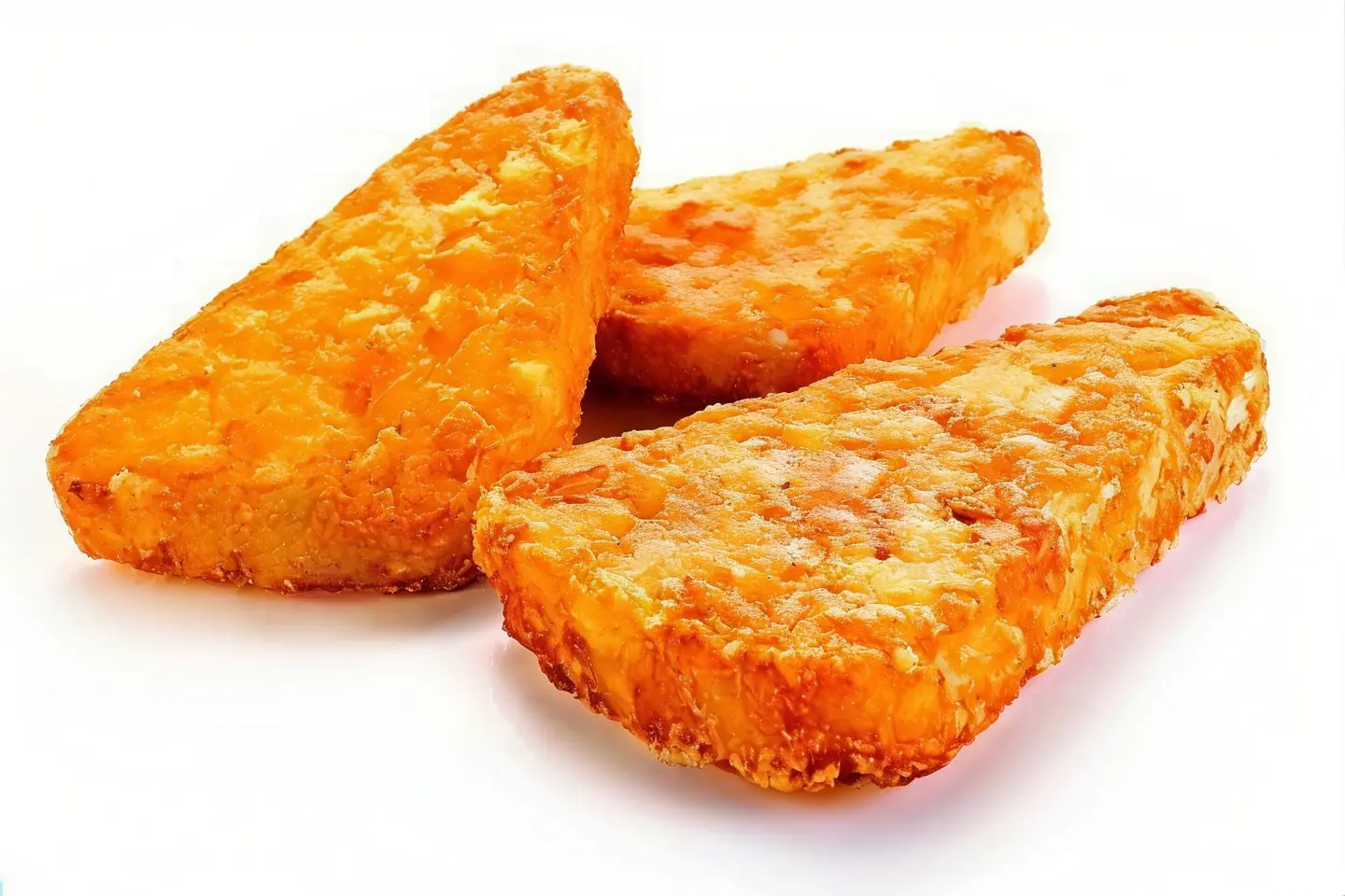 مثلثات بطاطس هاش براون