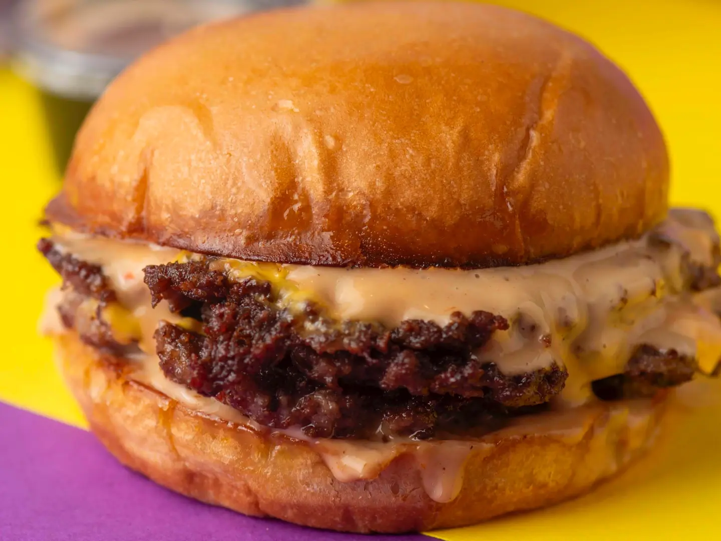 تربل سماش برجر لحم