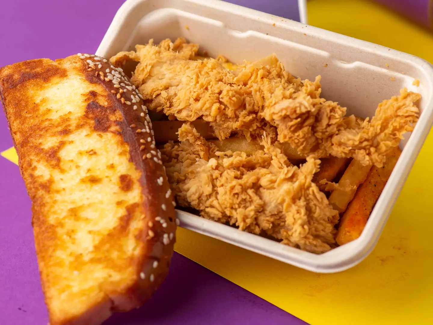 ستربس مع بطاطس