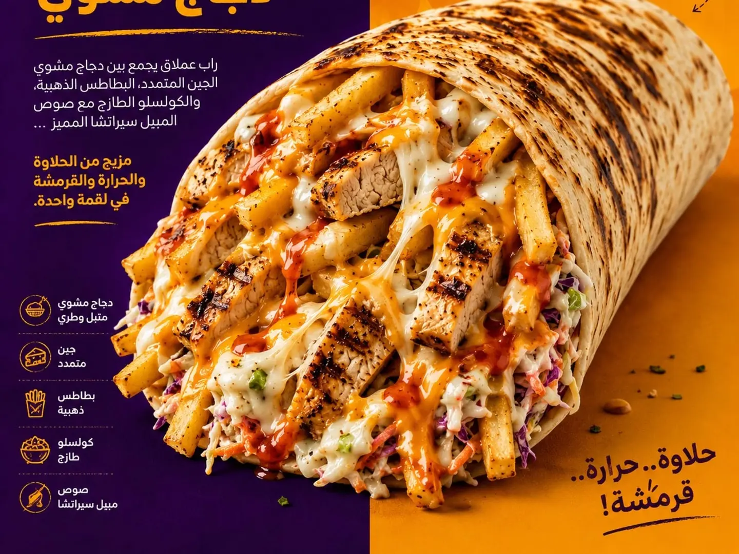 فولكانو راب مشوي