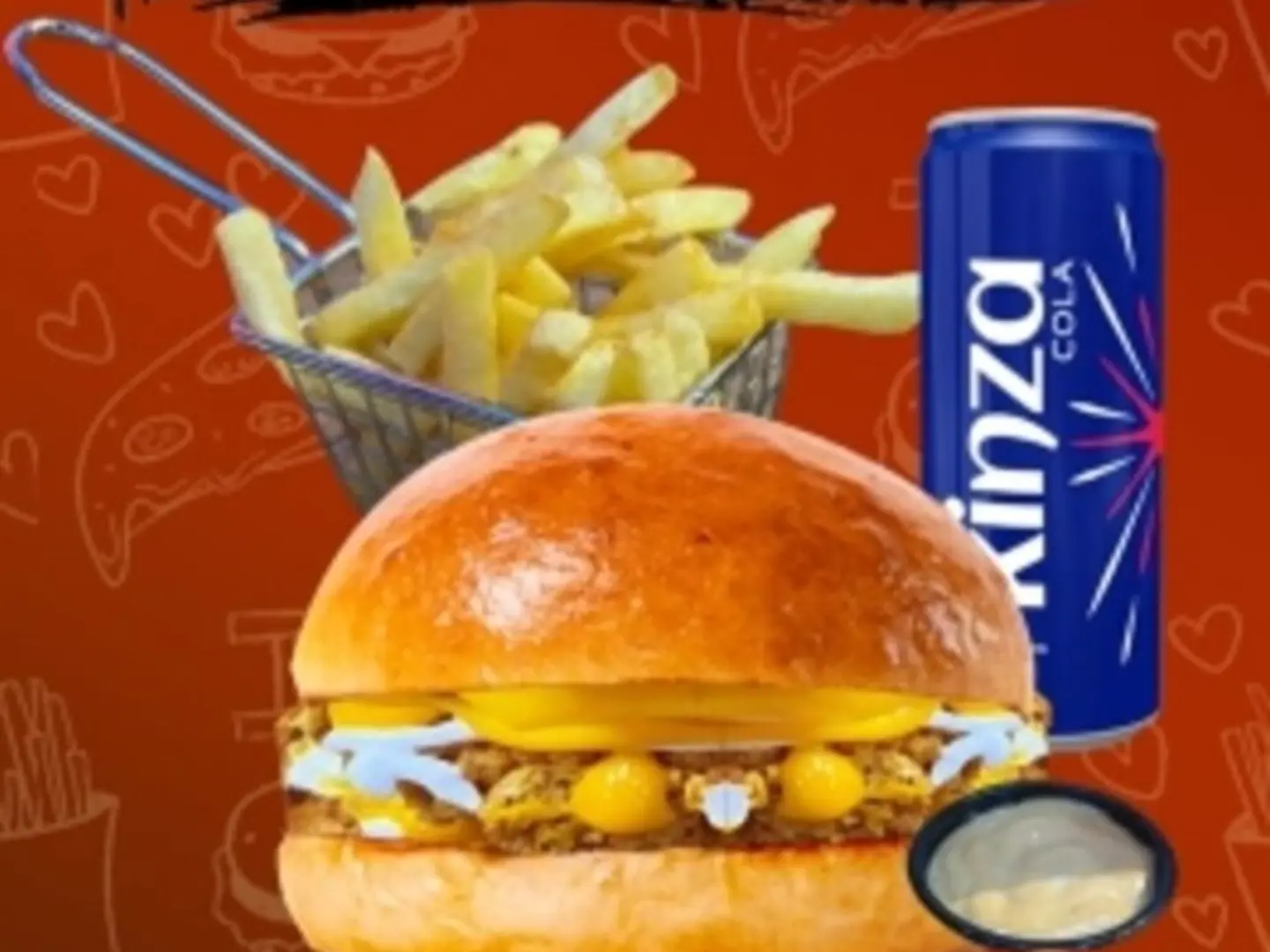 Crispy Chicken Burger Meal
