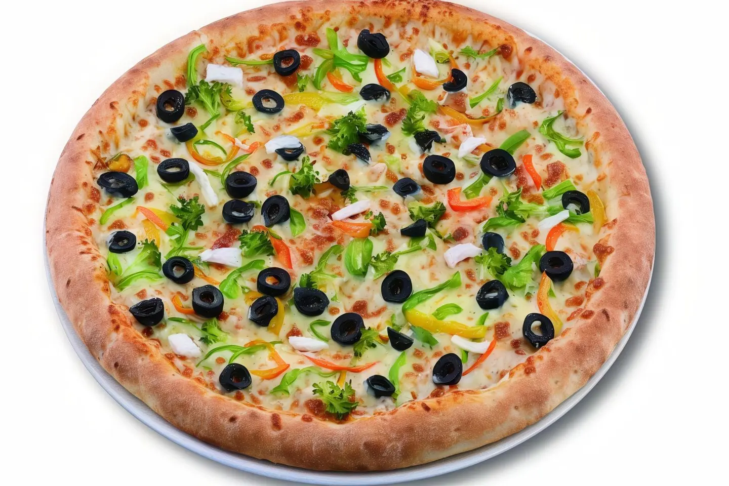 دجاج وخضار