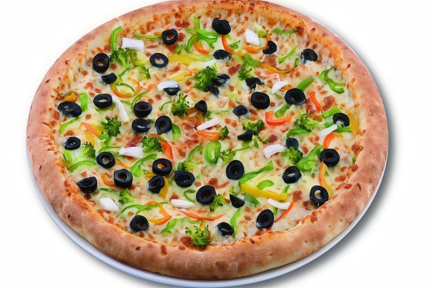 دجاج وخضار