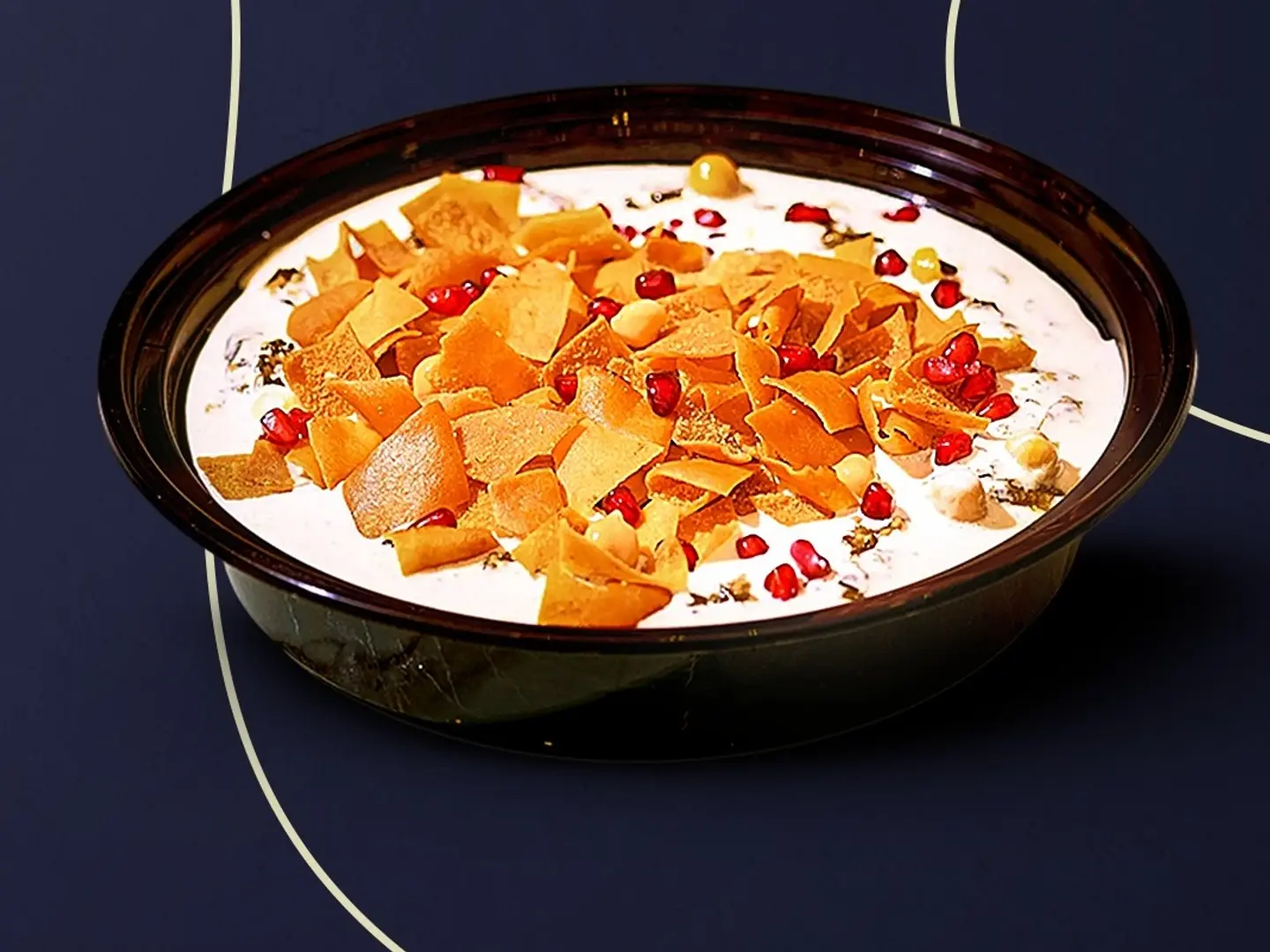 فتة ورق عنب وسط