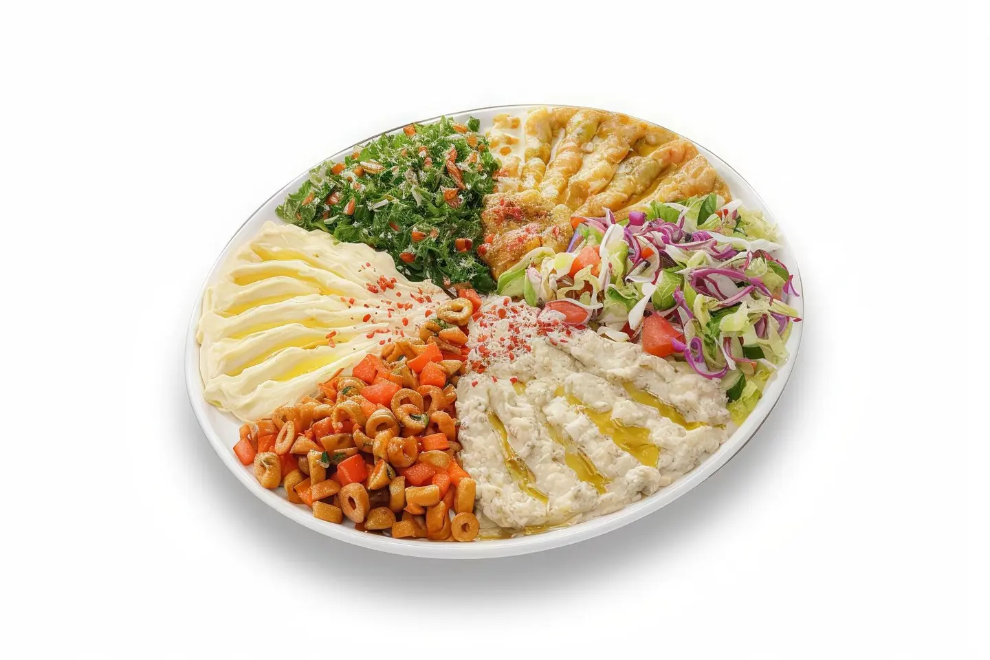 مقبلات مشكل - وسط