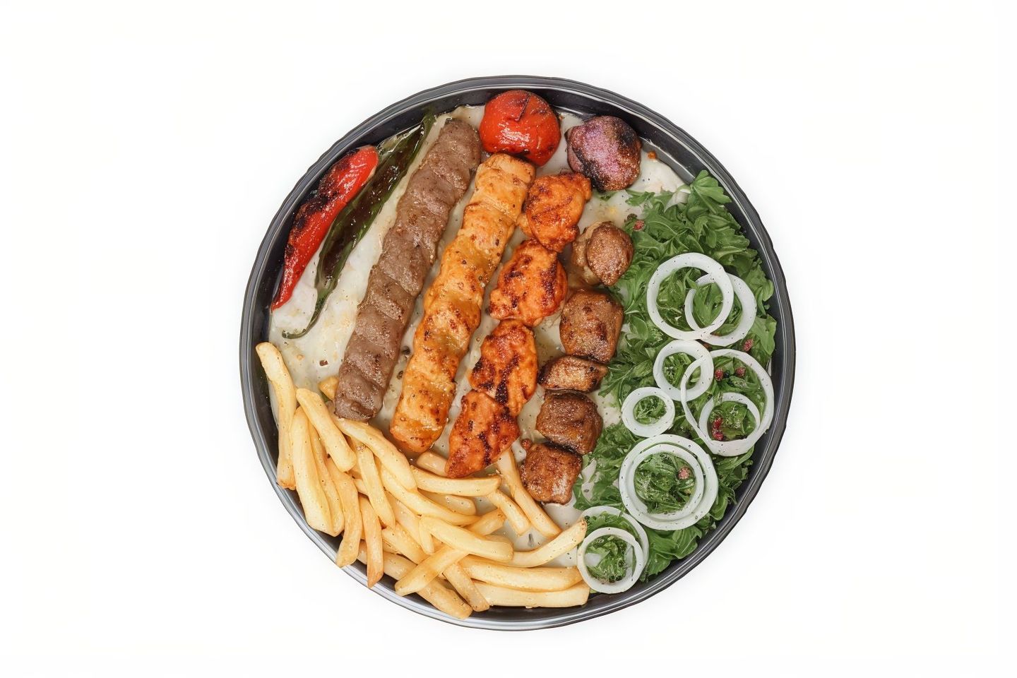 Mix Grill - 1 Kilo 16 Skewer