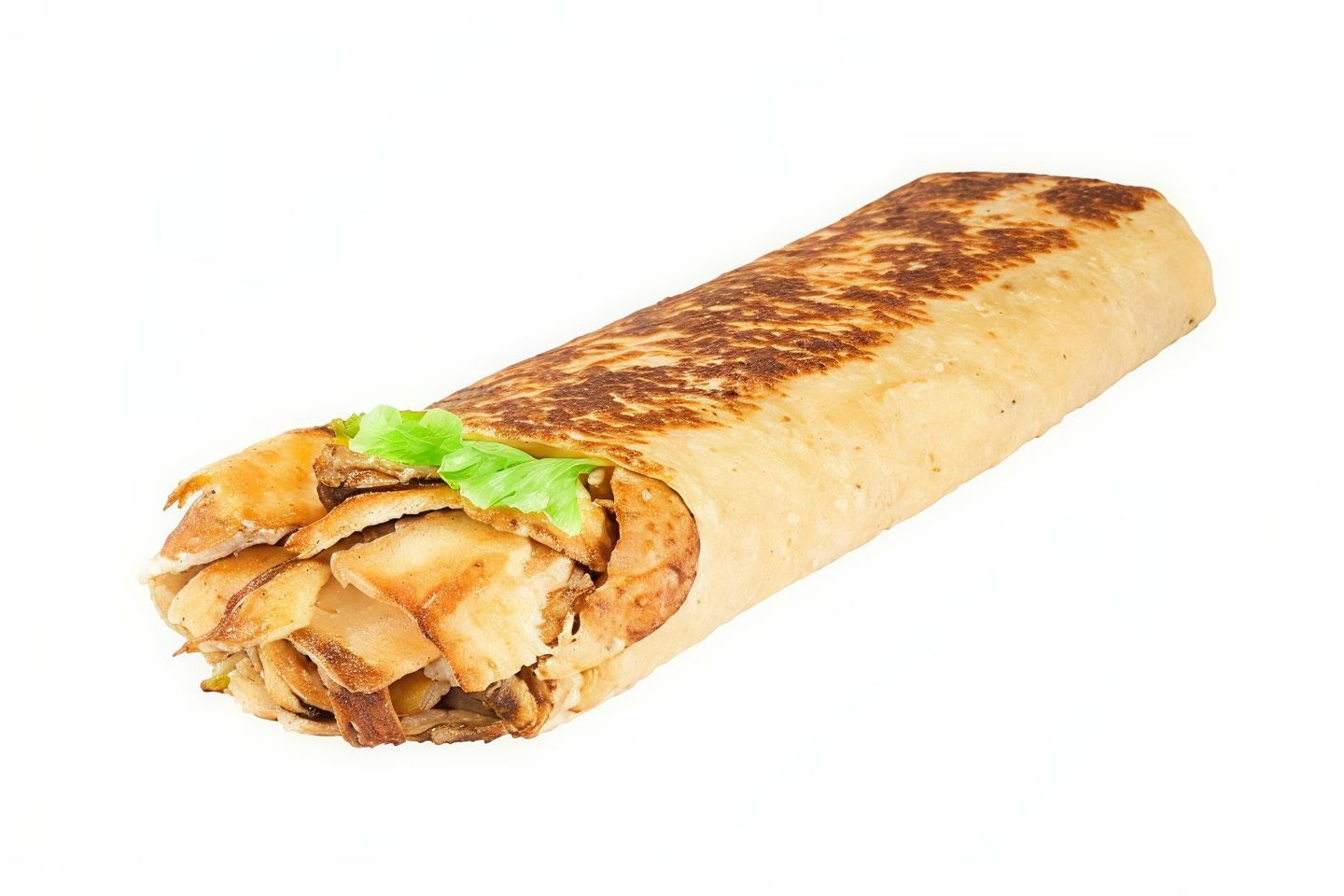 Shawarma On Charcoal Saj Bread