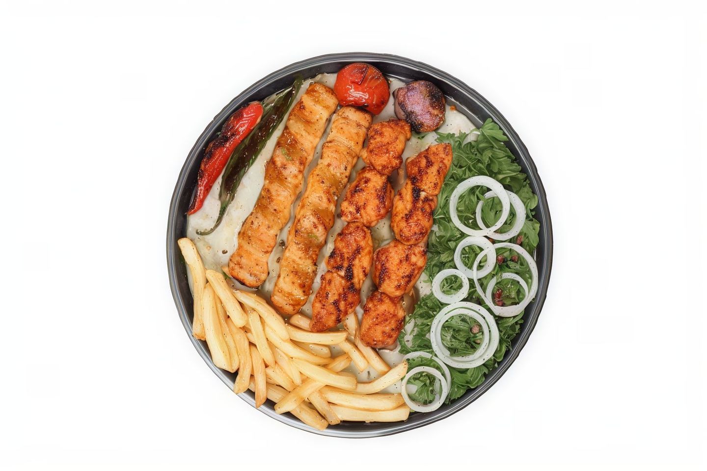 Chicken Mix Grill - Three Quarters Of A Kilo Twelve Skewers