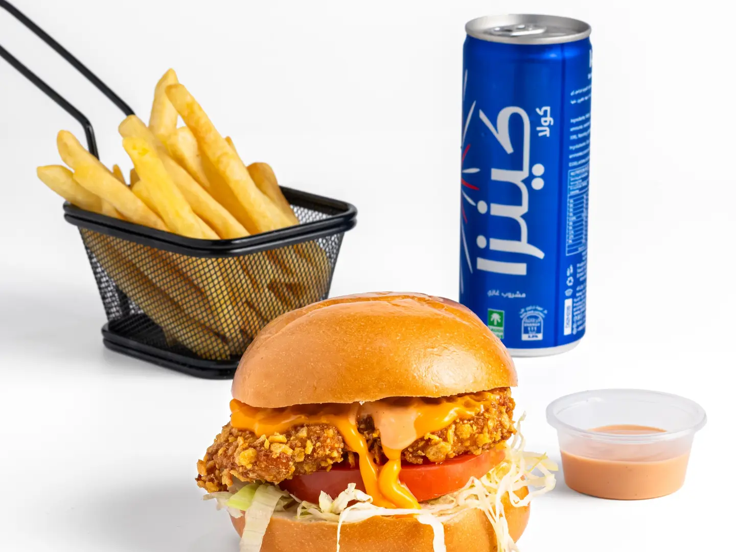 Crispy Chicken Burger Meal