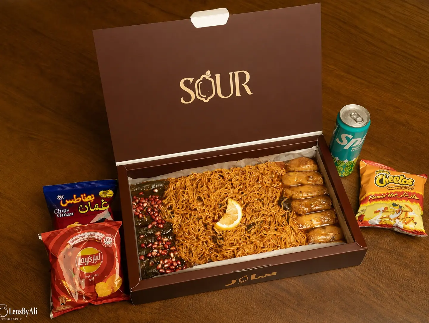 The Gathering Box Grape Leaves, Indomie Spicy