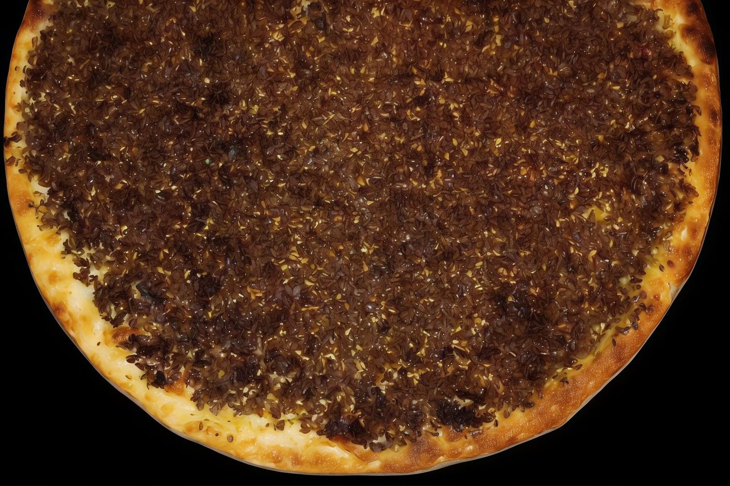بيتزا زعتر - صغير
