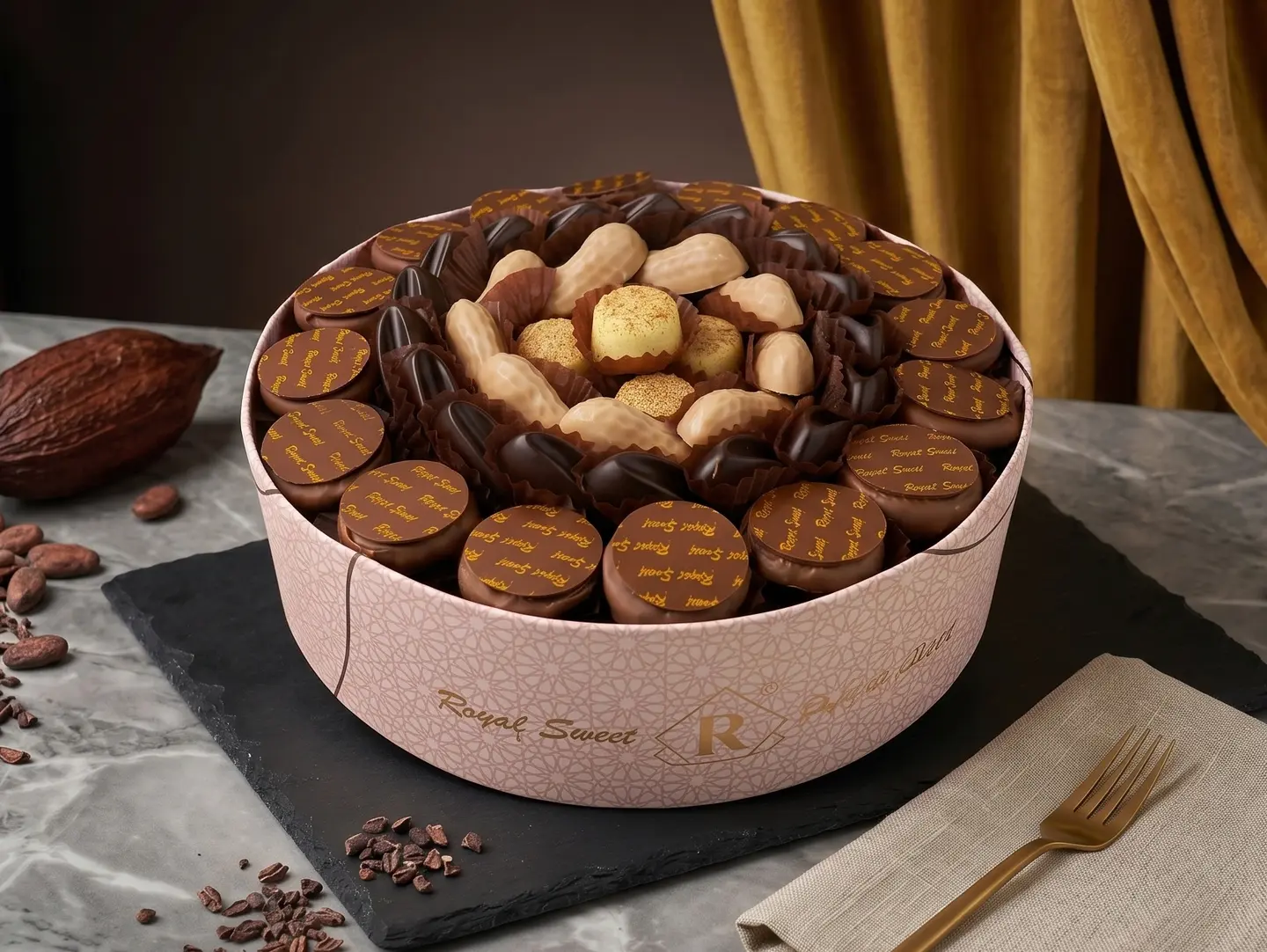 Round Chocolate Medium