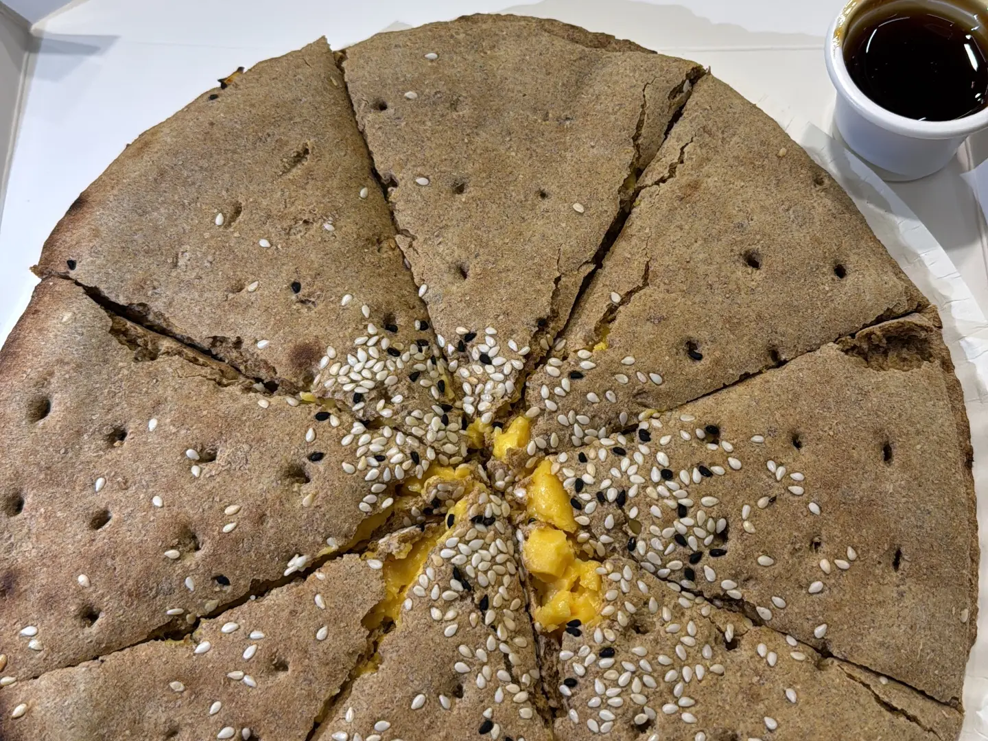 بيتزا جبن الشيدر