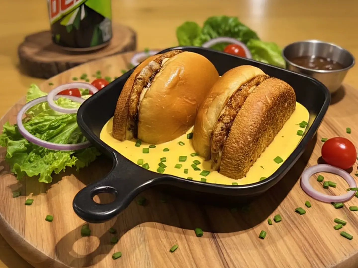 ساندويتش تشيز تشيكن برجر