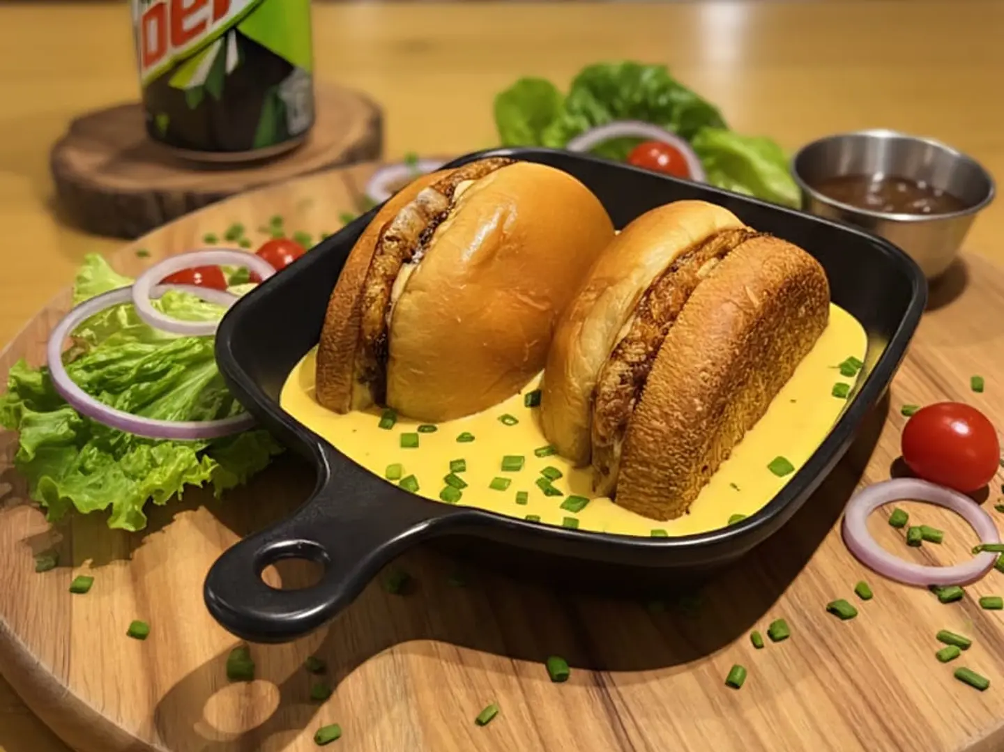 تشيز تشيكن برجر وجبة