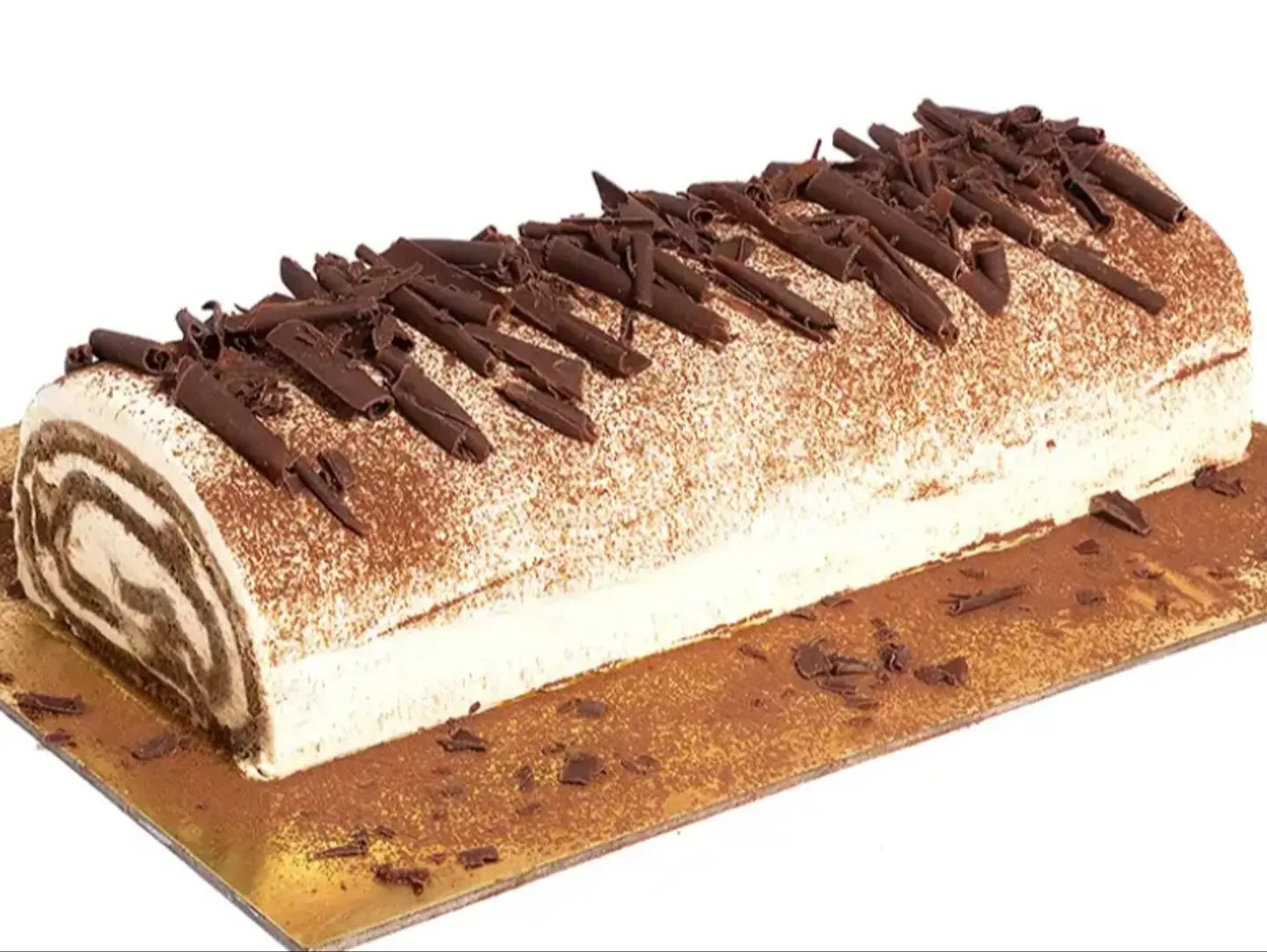 Whole Tiramisu Swiss Roll