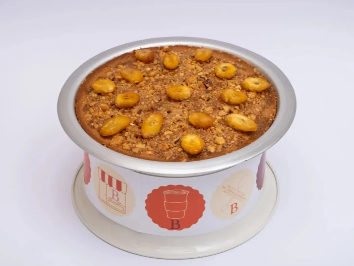 Whole Banana Cobbler