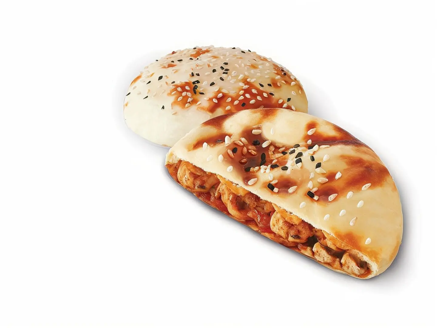 فطيرة ساندوتش قطع الدجاج المبهرة