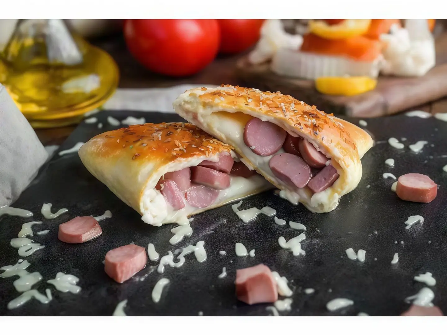 فطيرة نقانق