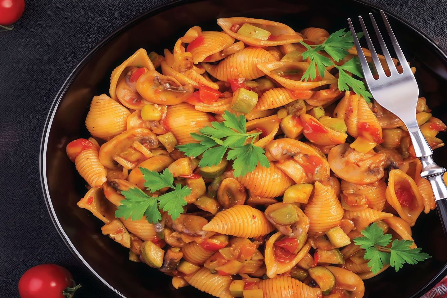 Kabsa Snail Pasta