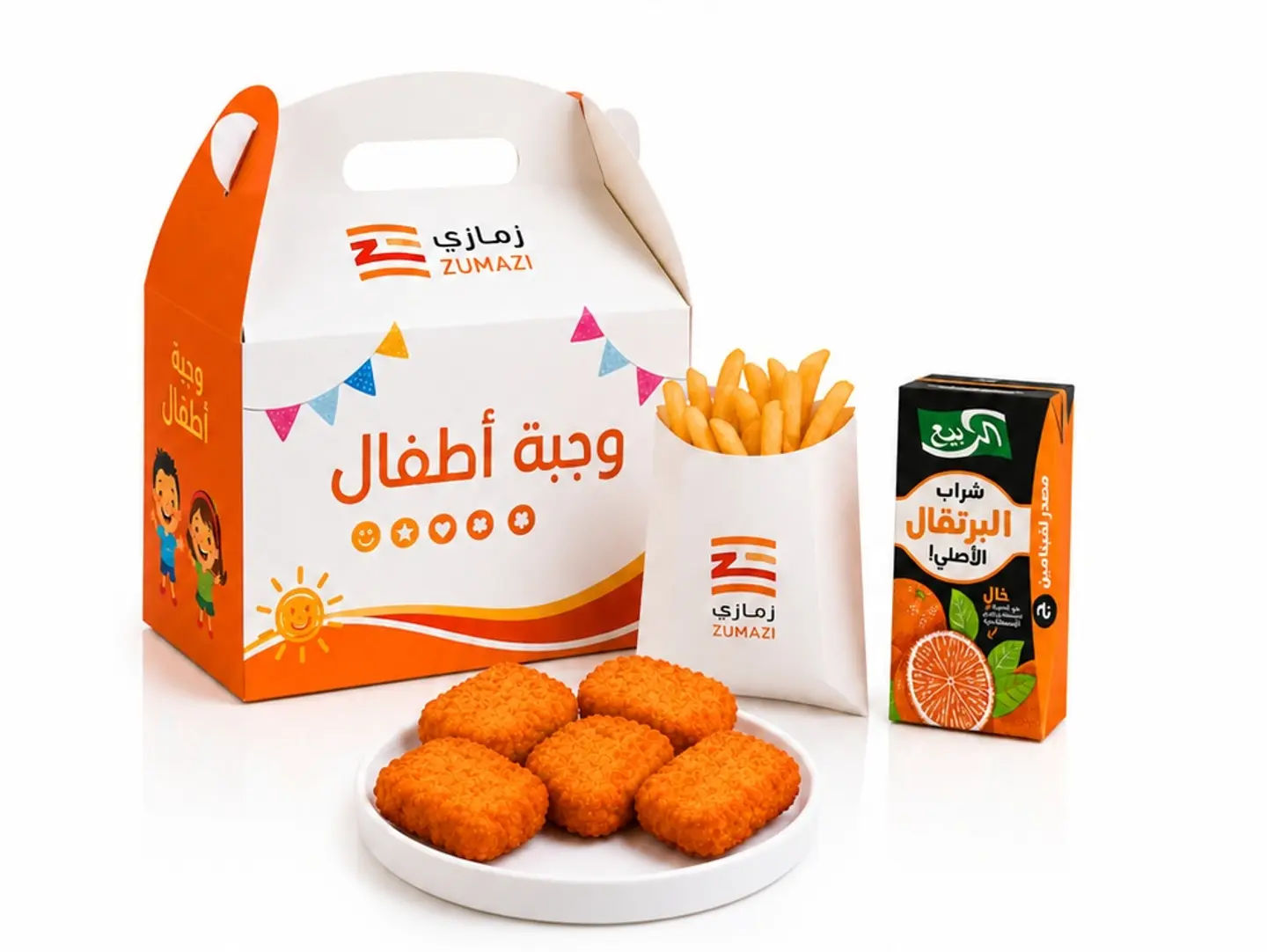 وجبة اطفال