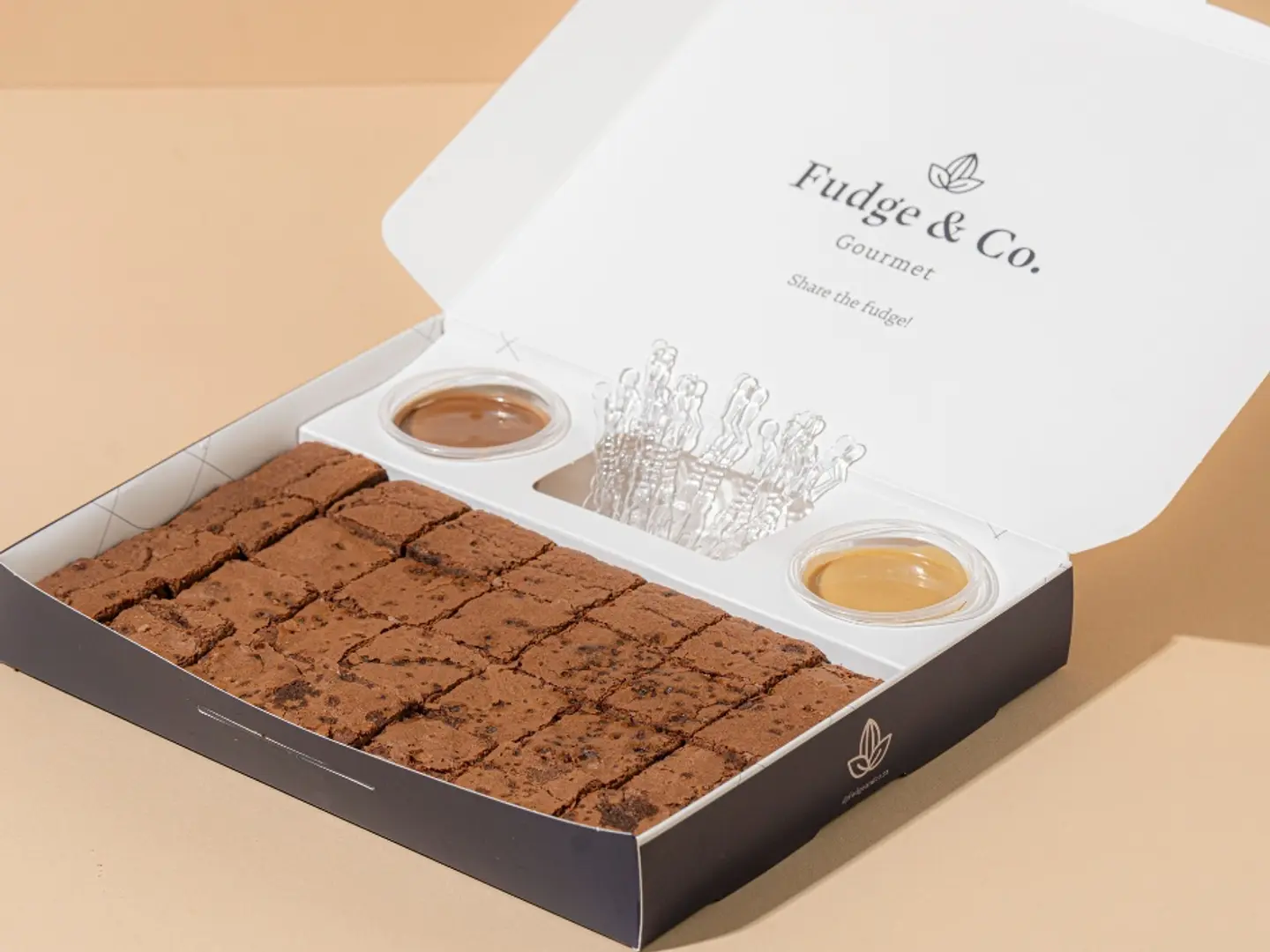 Salted Caramel Brownies Box