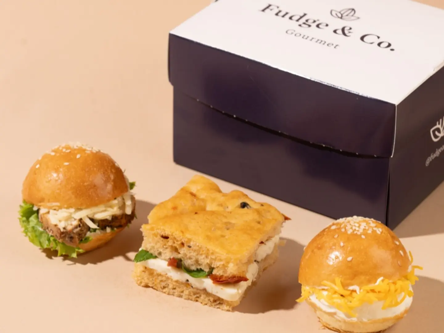 Mini Sandwich Box, 3 Pieces