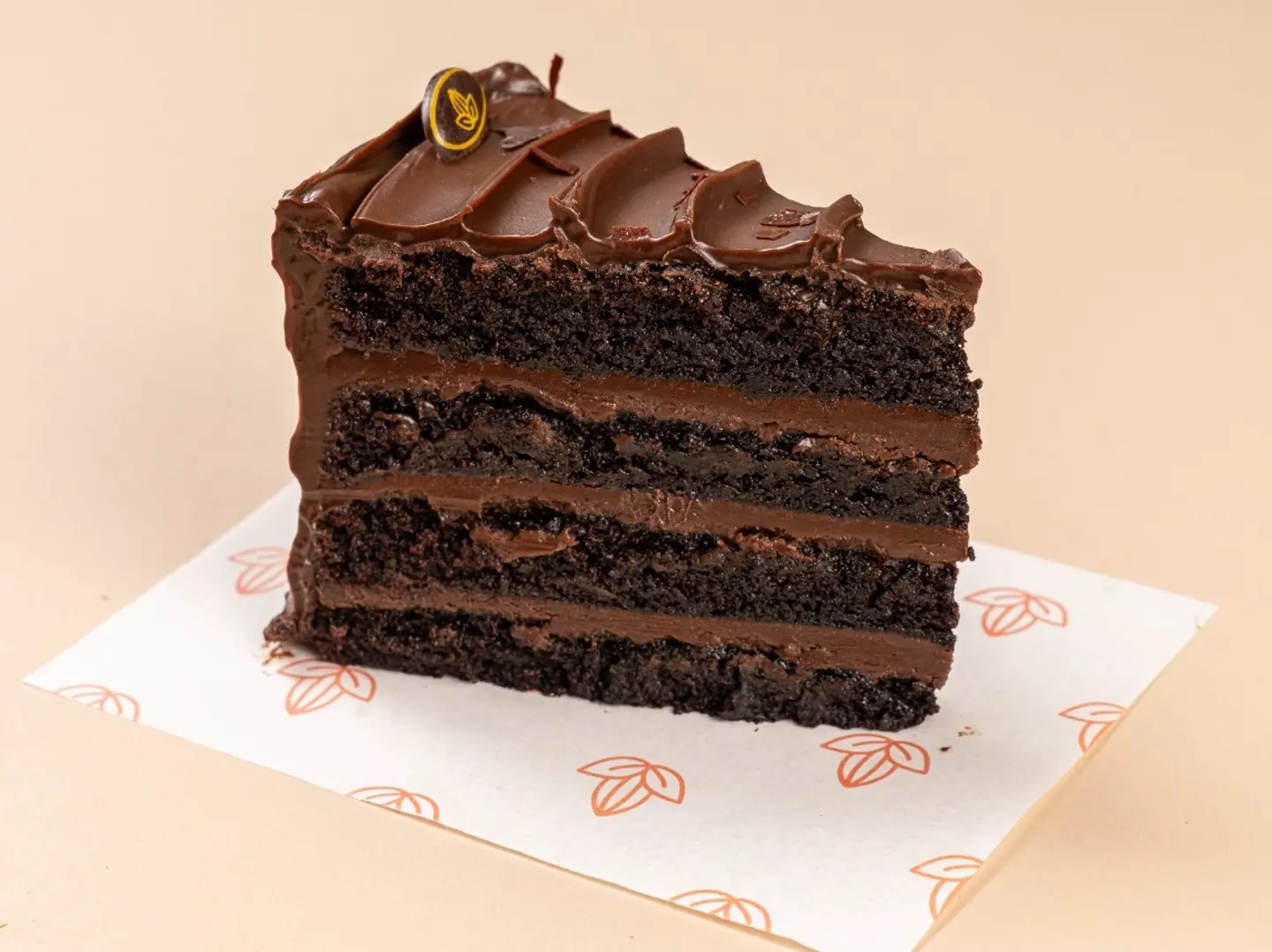 Slice Of Seriously Chocolate Cake