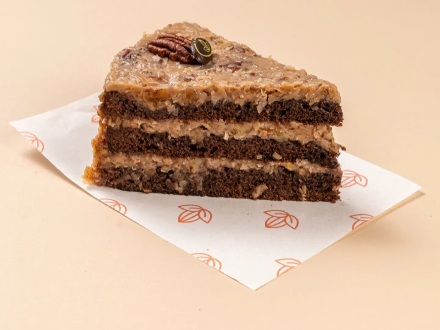 Pecan & Coconut Chocolate Cake