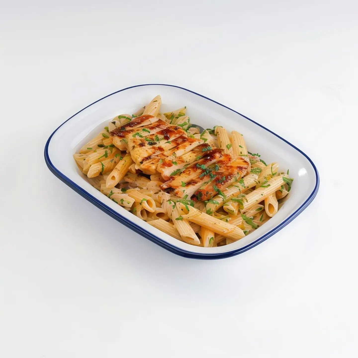 Chicken Penne Alfredo Pasta