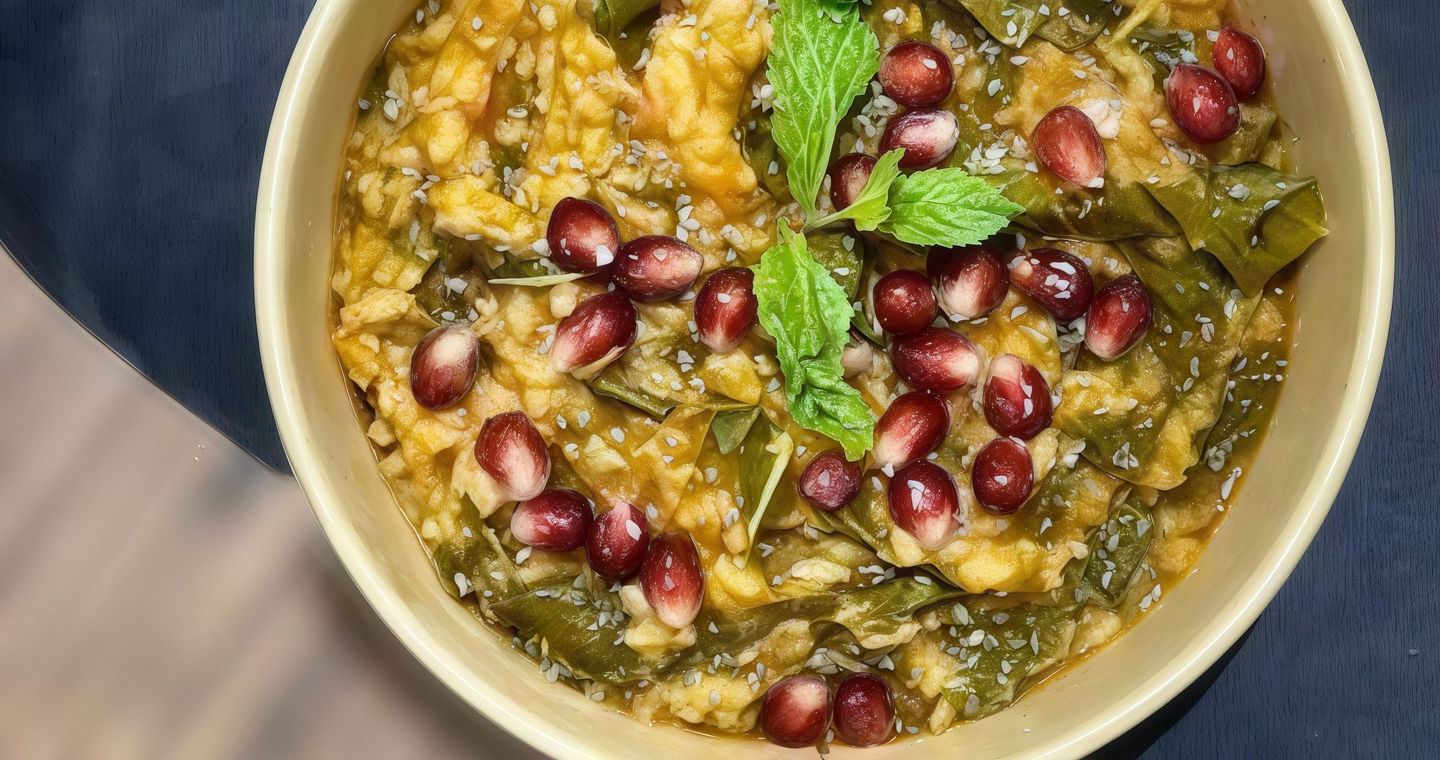 فتة ورق عنب