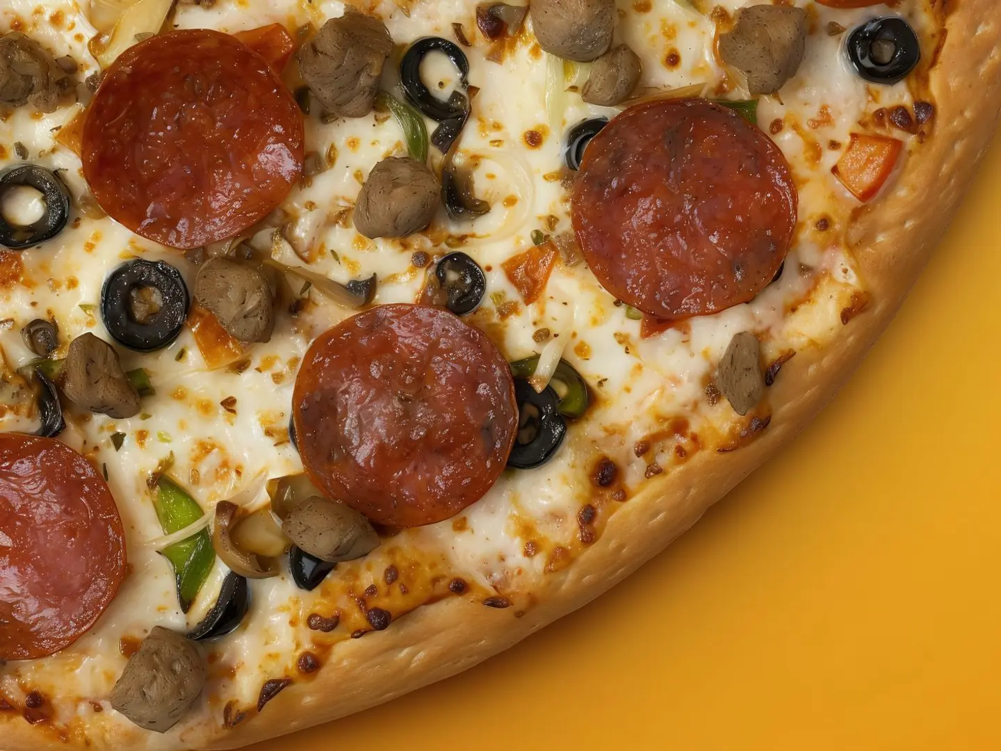 بيتزا سوبر سوبريم كبير