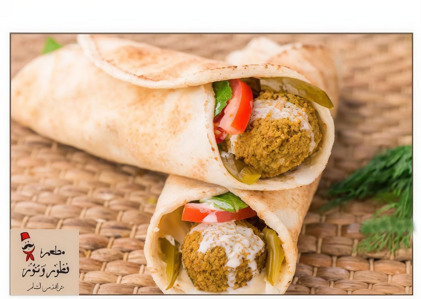Falafel Sandwich With Hummus