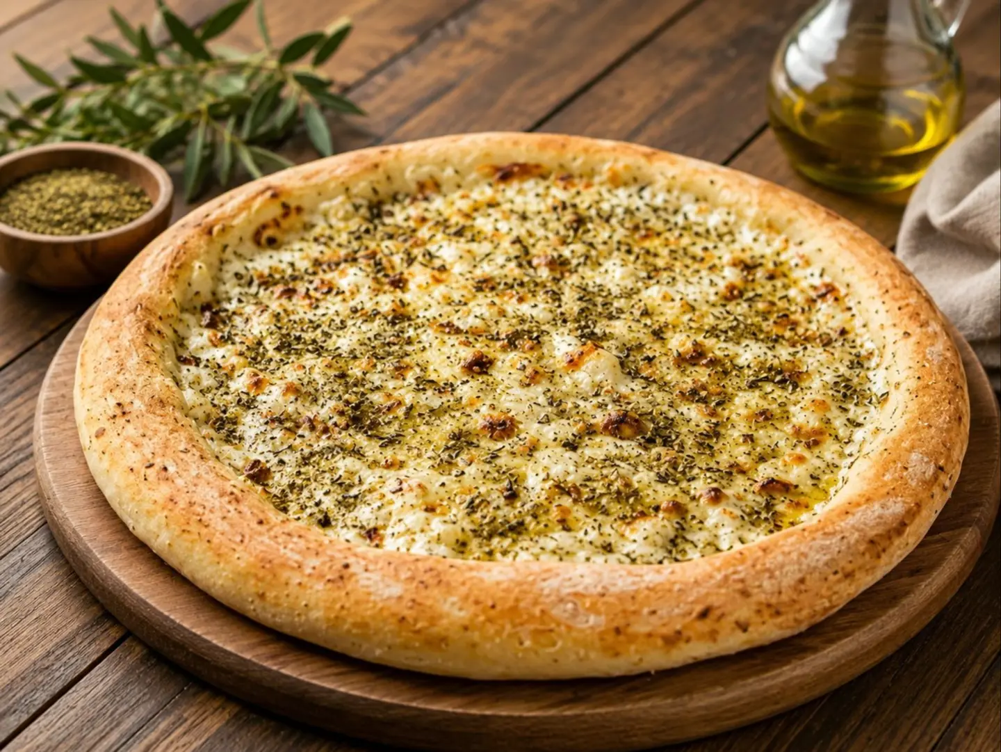 Labneh With Cheese And Thyme Pizza - Small