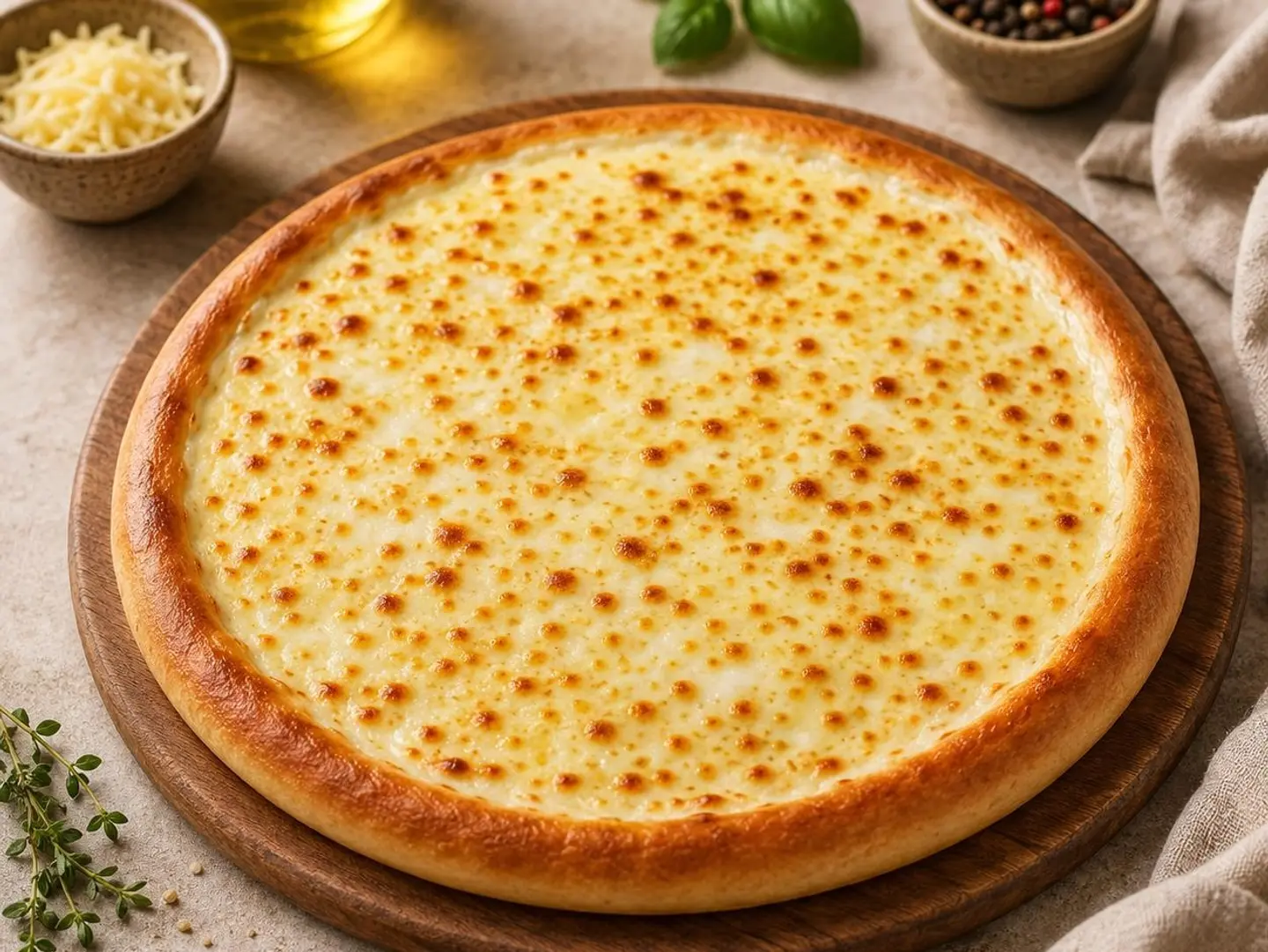 Labneh With Honey Pizza - Small