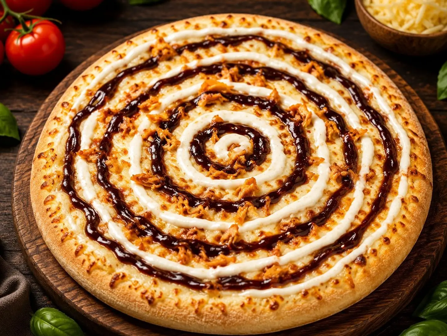 Barbecue With Ranch Pizza - Small