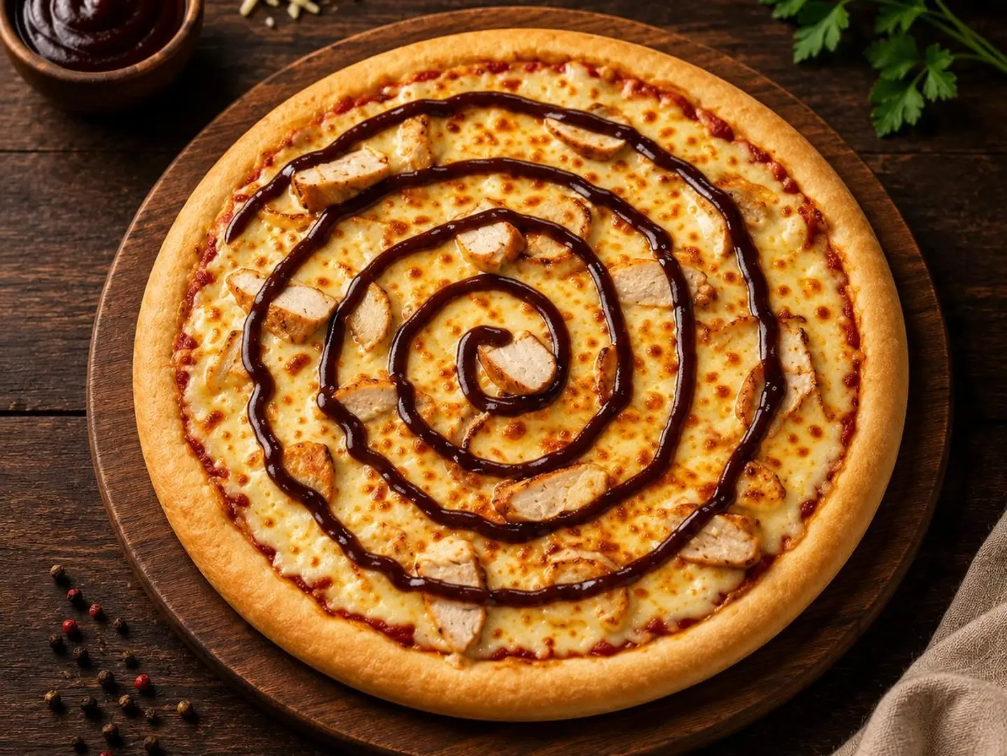 Chicken Bbq Pizza  - Small