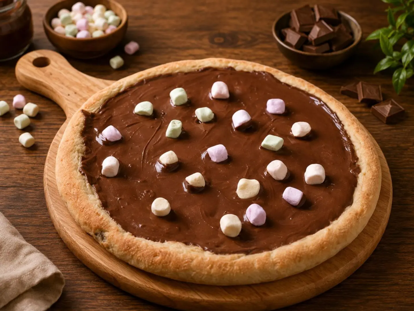 Nutella Chocolate Pizza - Small