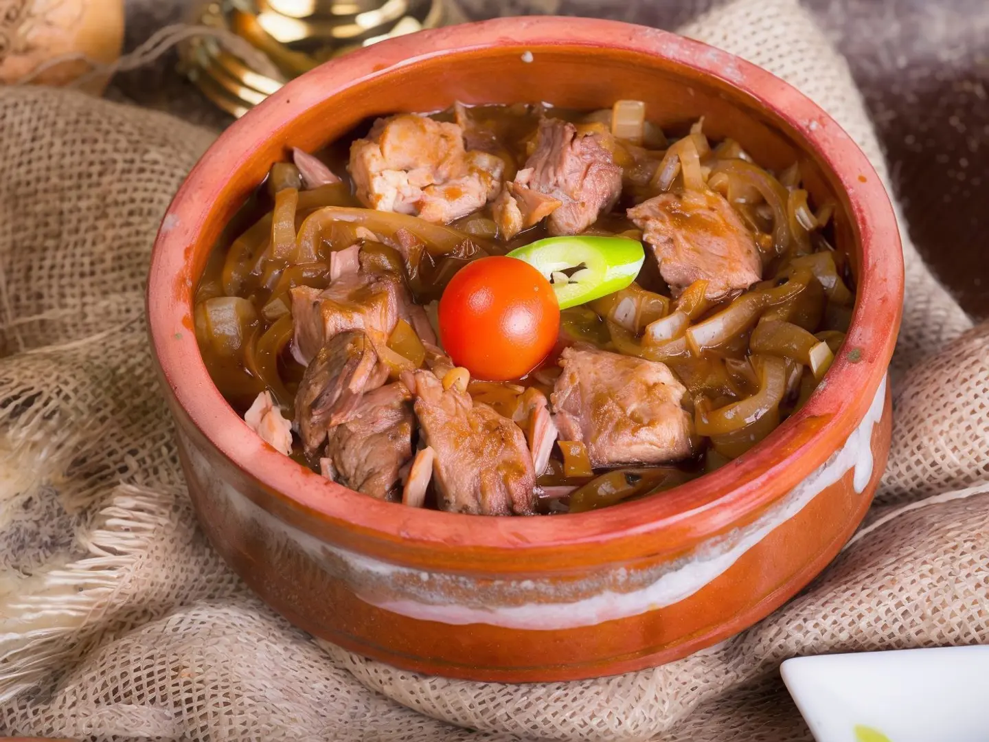 Kebab Halah With Vegetables For One Person