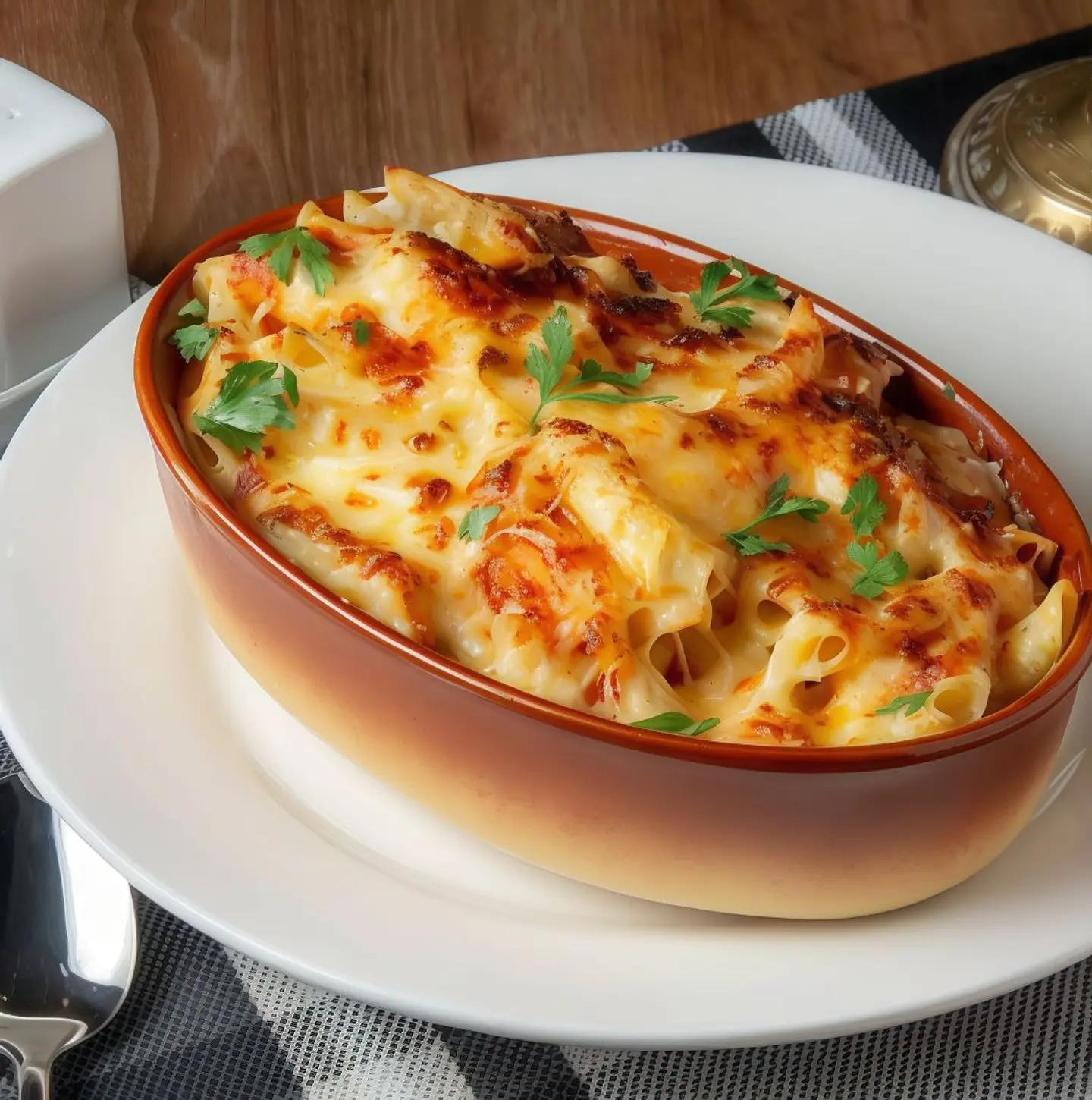 Bechamel Pasta Tagine