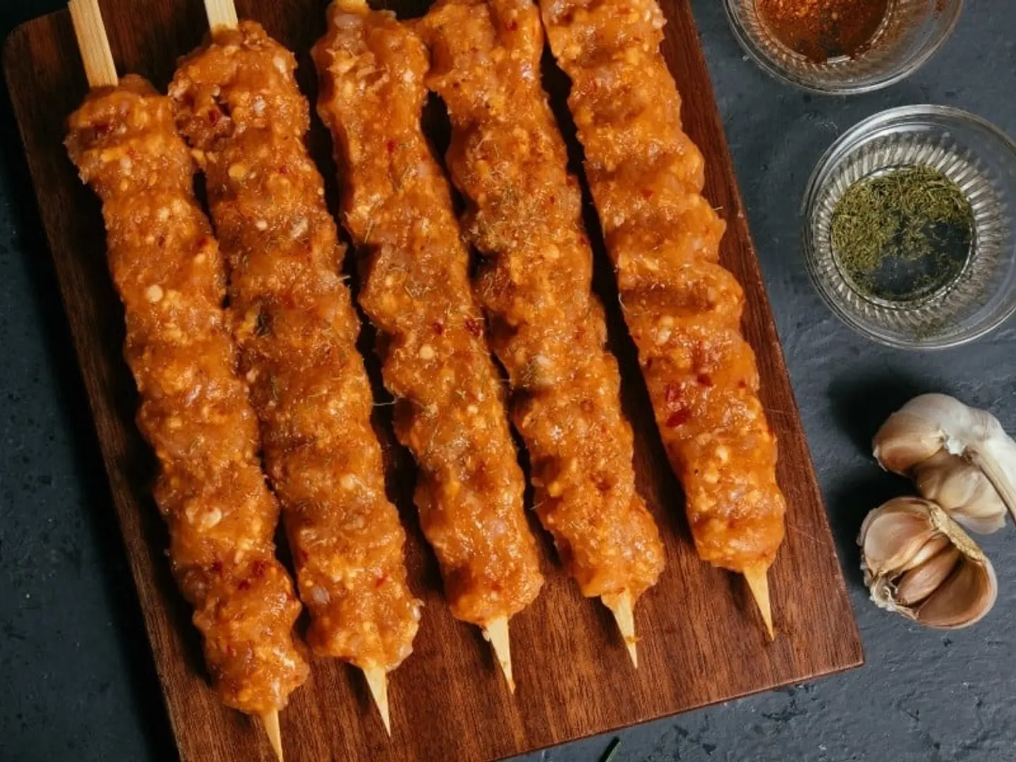 كباب صدر دجاج 5 اسياخ