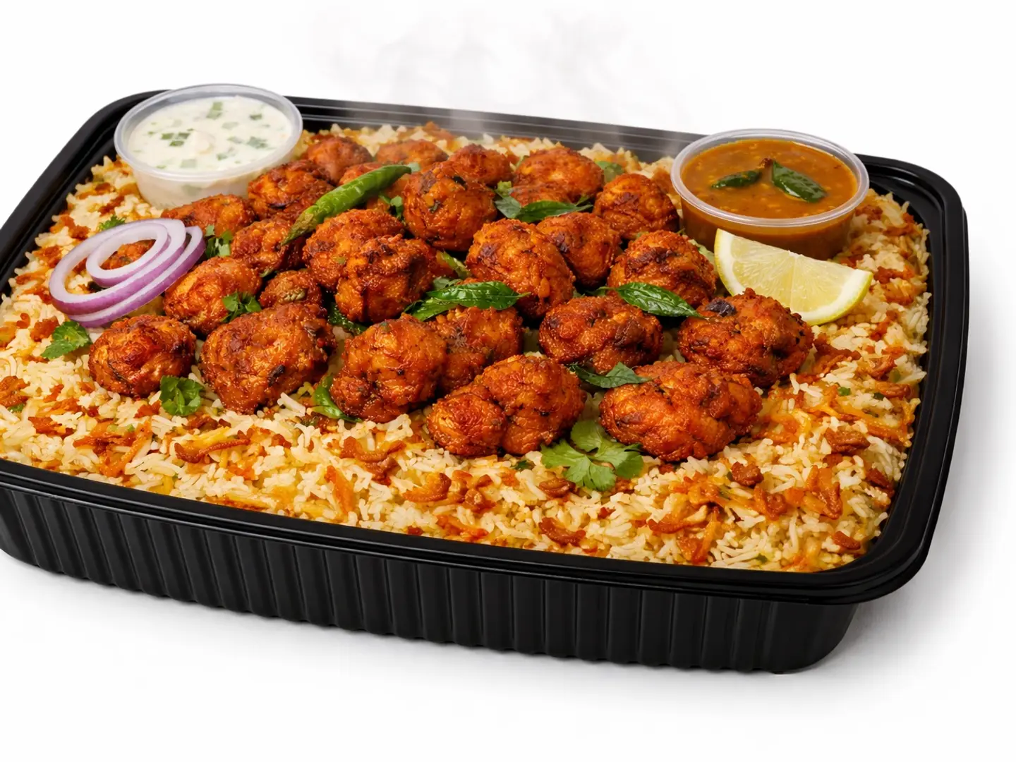 Fish 65 Biryani Boneless Double Serving