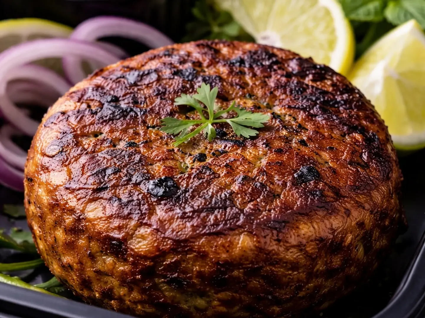 كباب شامي لحم الغنم حيدرابادي 1 قطعة