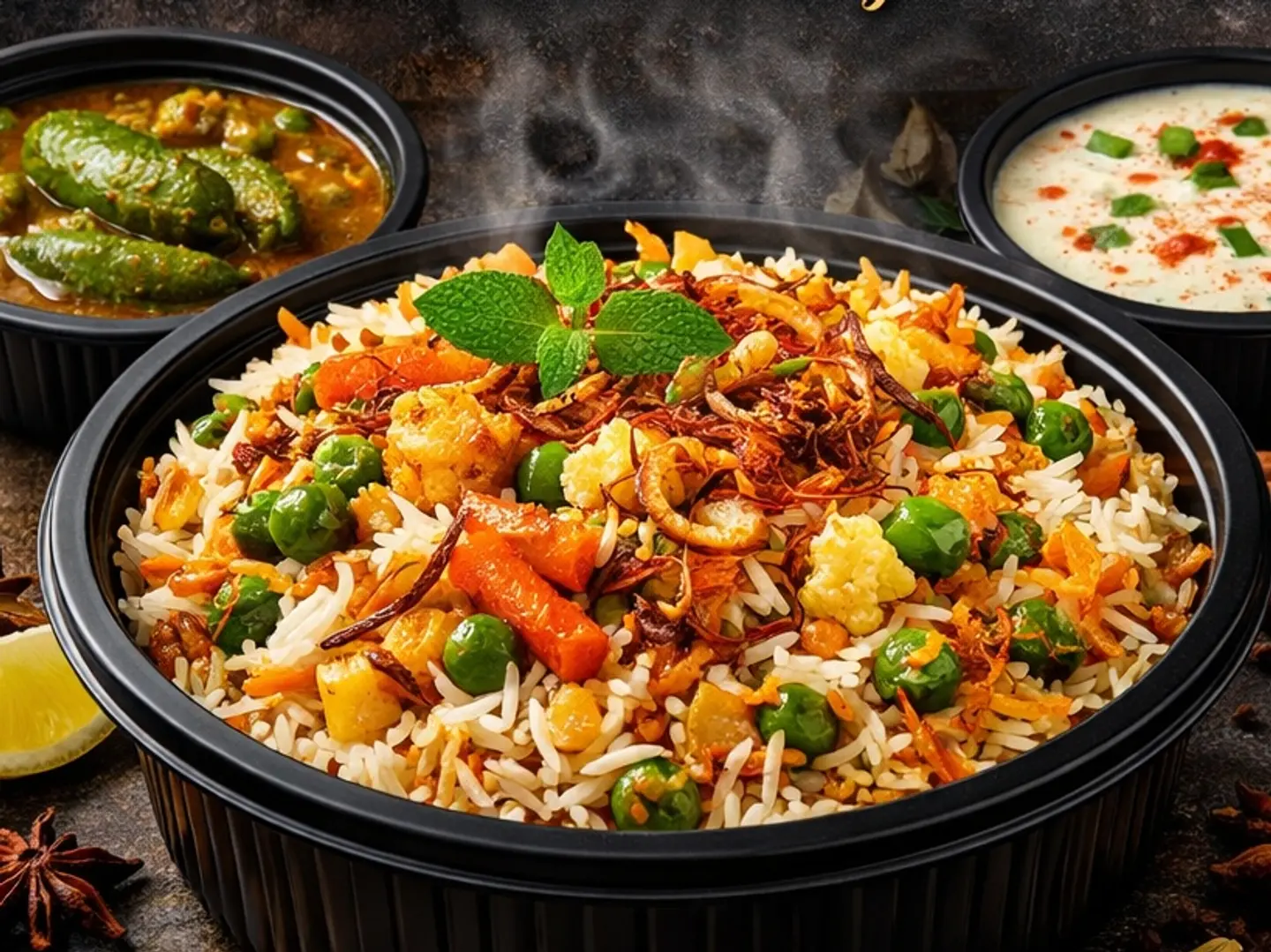 Veg Biryani Single Serving