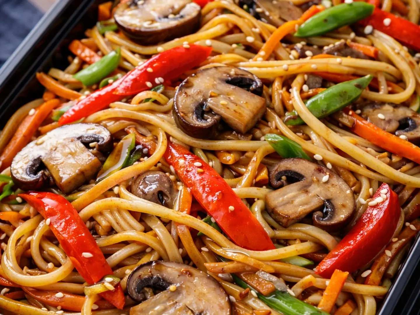 Mushroom Veg Noodles