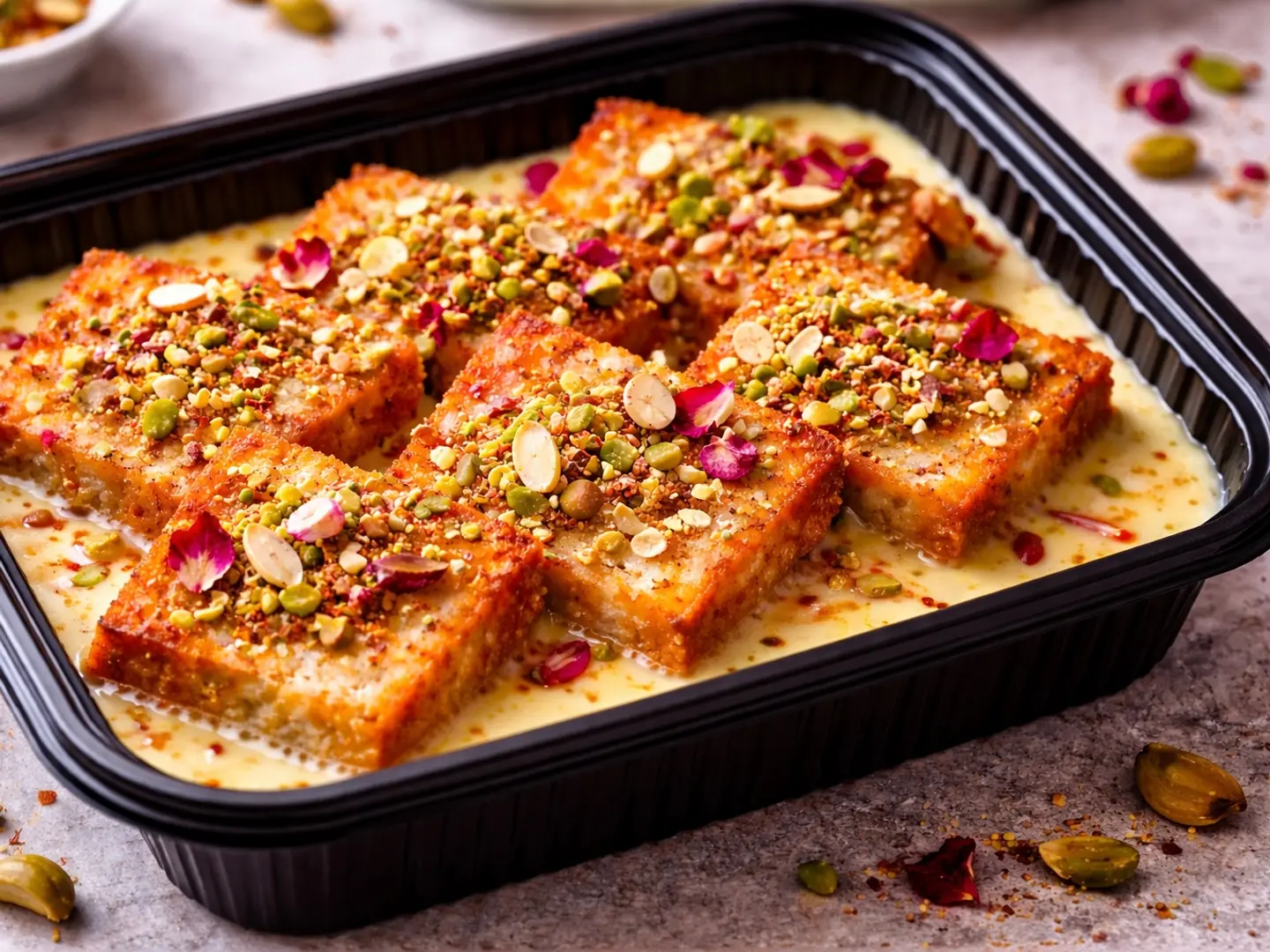 تحلية شاهي توكدا الملكية من الخبز