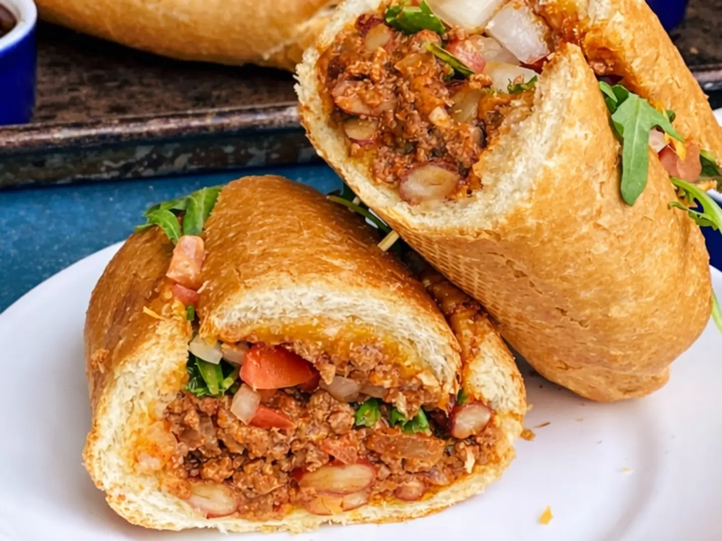 Classic Minced Meat Sandwich